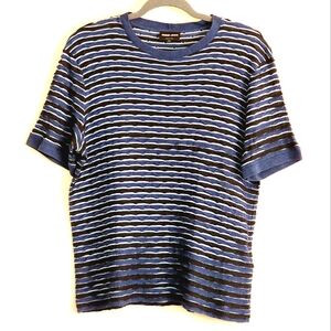 Giorgio Armani Striped Tee Shirt Size 50